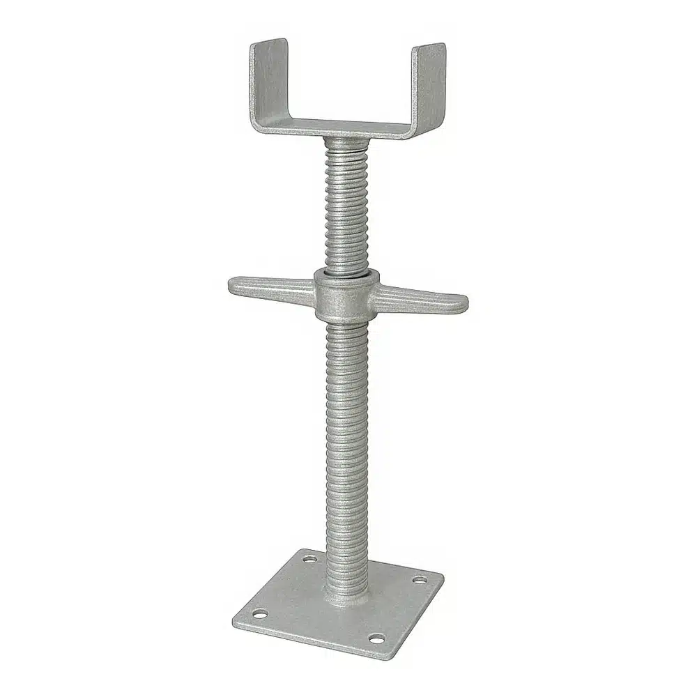 בורג ראש, בורג ראש U ובורג בסיס לפיגומים